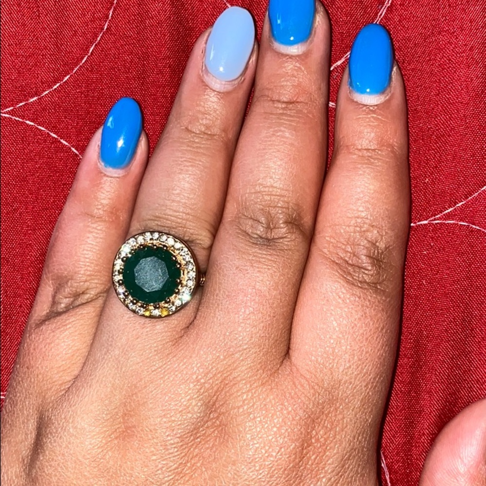 Green Indian ring